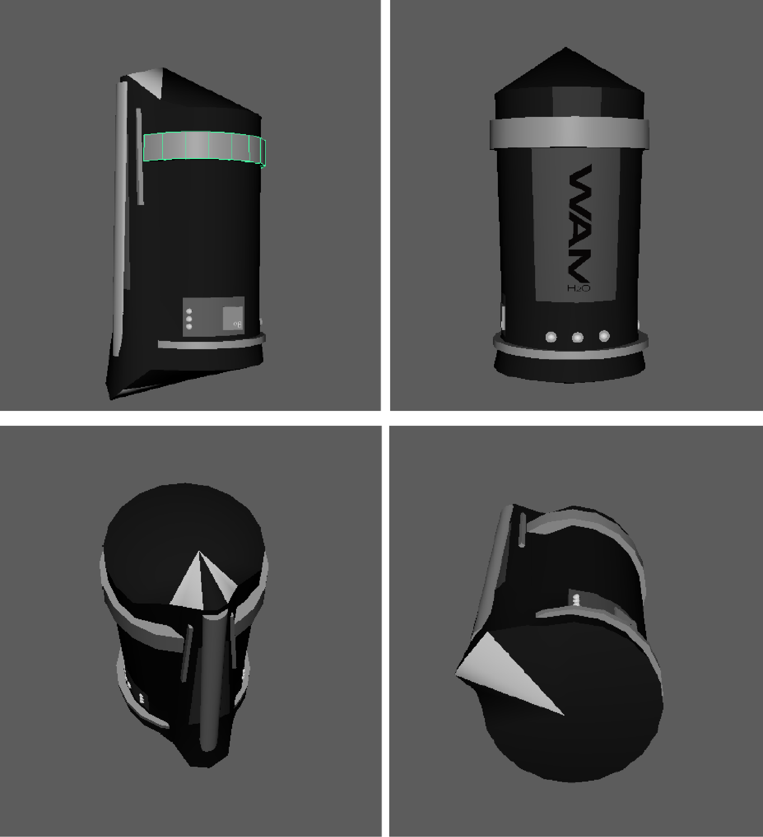 3D rocket