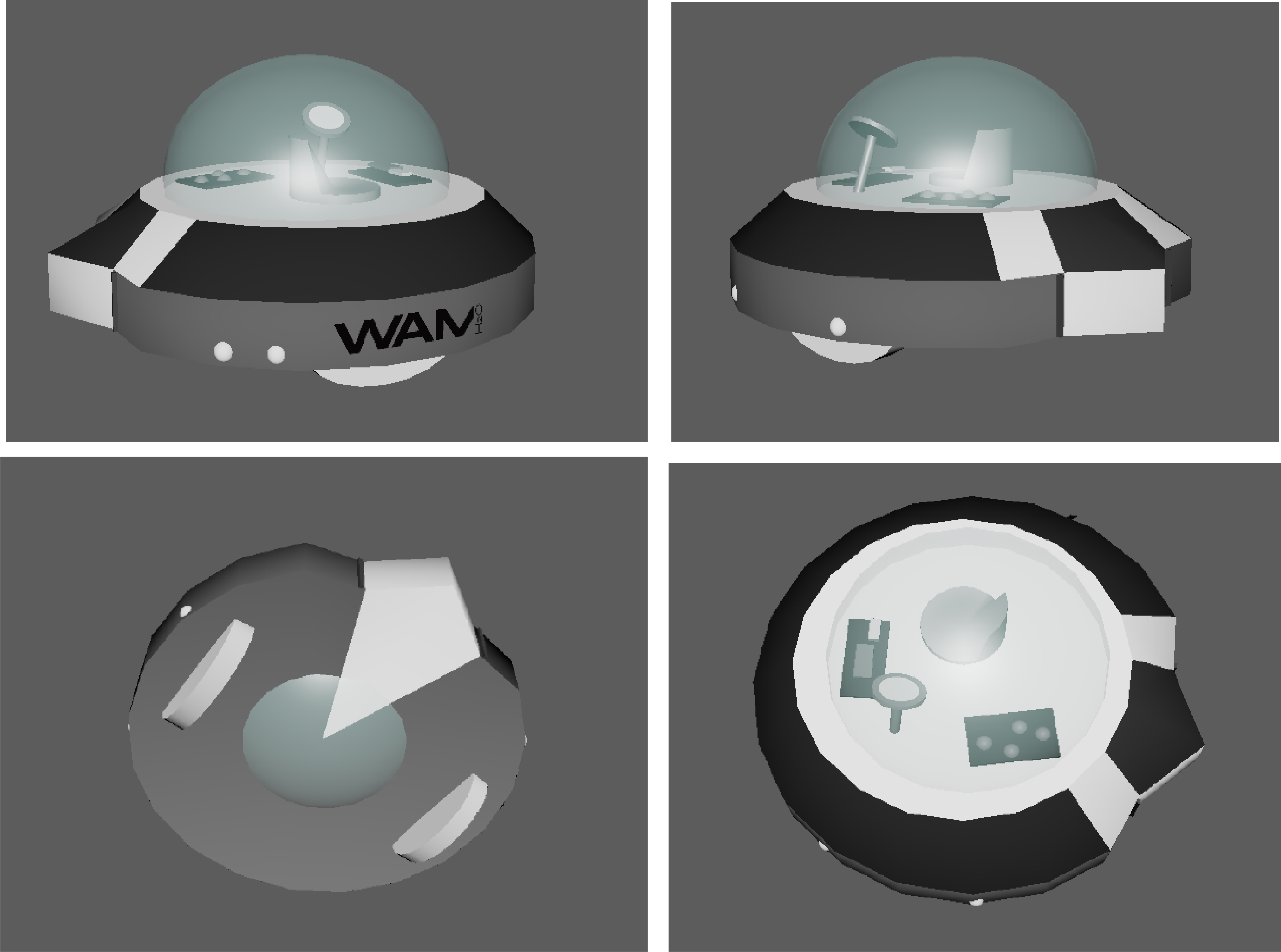 3D space ship